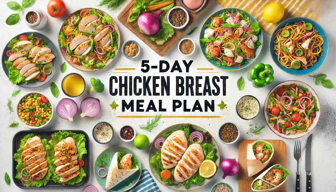 5-Day Meal Plan with Chicken Breast Recipes